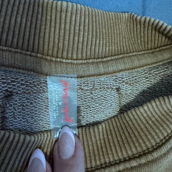 Free People Brown Crewneck Sweatshirt - Picture 3 of 3